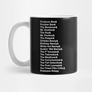 Ben's Nicknames Mug